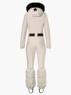 Goldbergh GLISSER FAUX BORDER Ski Suit champagne New