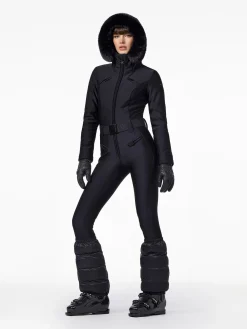 Goldbergh GLISSER FAUX BORDER Ski Suit black Discount