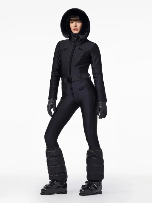 Goldbergh GLISSER FAUX BORDER Ski Suit black Discount