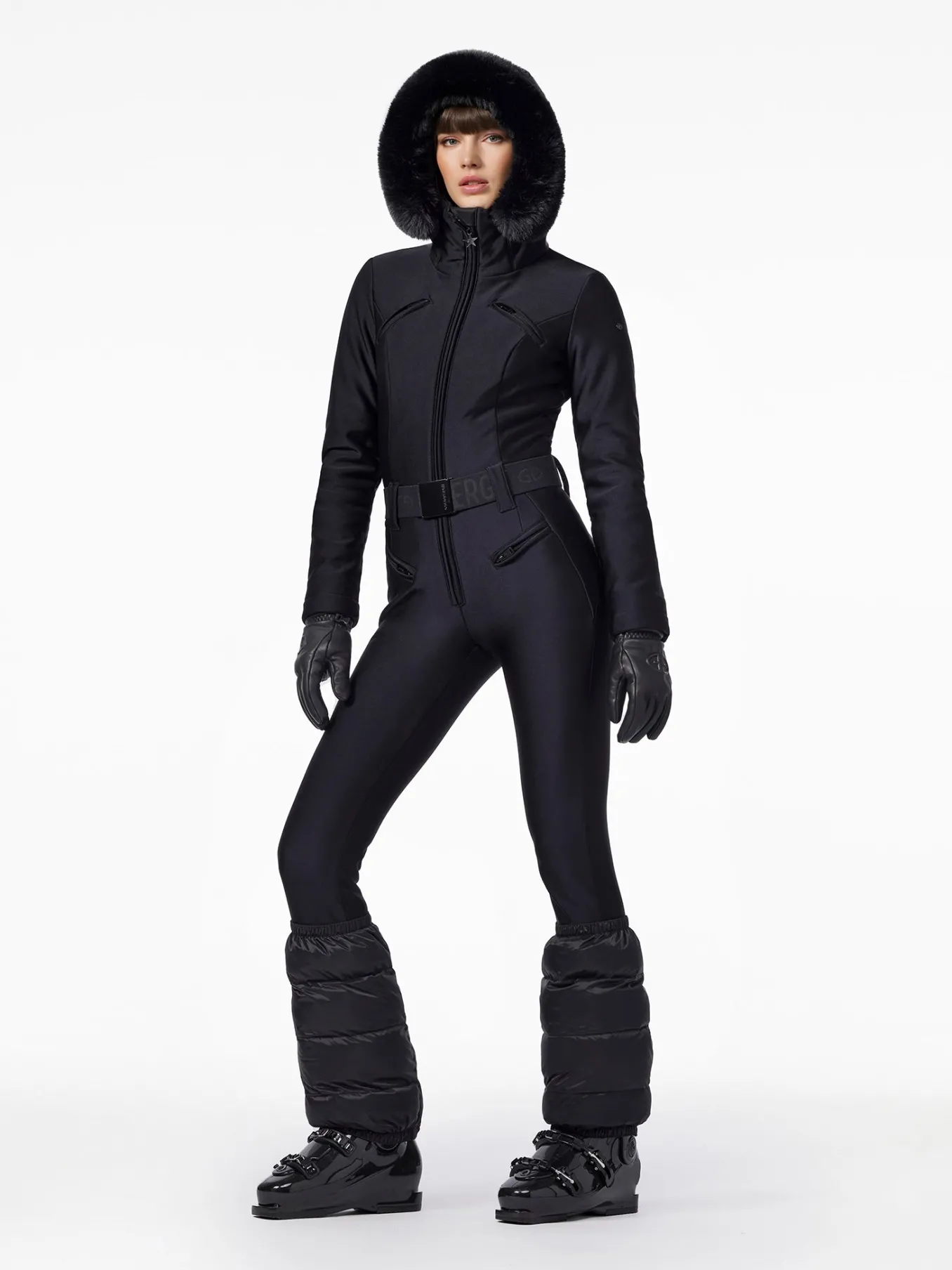 Goldbergh GLISSER FAUX BORDER Ski Suit black Discount