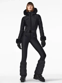 Goldbergh GLISSER FAUX BORDER Ski Suit black Discount