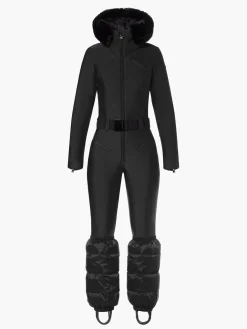 Goldbergh GLISSER FAUX BORDER Ski Suit black Discount