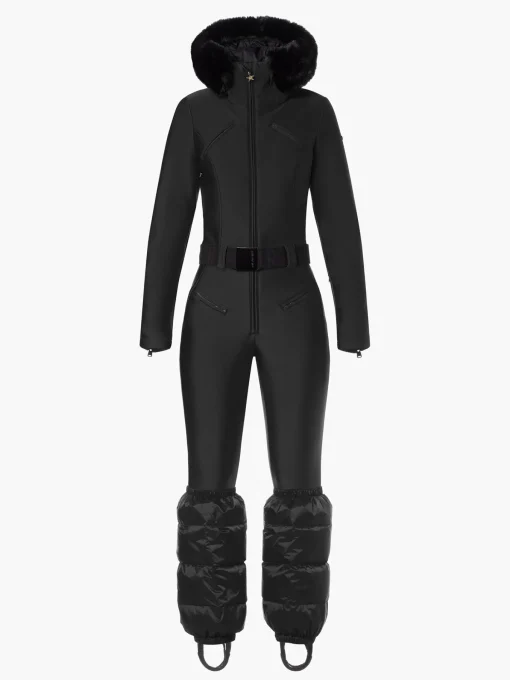 Goldbergh GLISSER FAUX BORDER Ski Suit black Discount