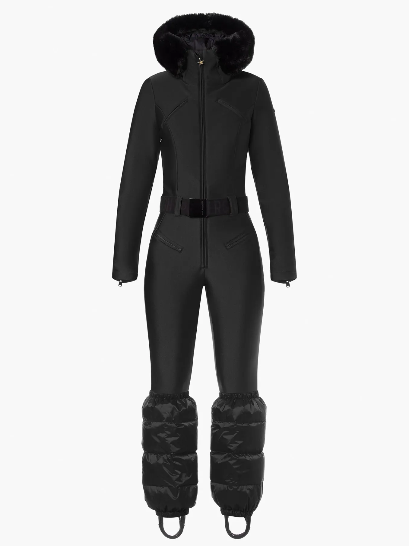 Goldbergh GLISSER FAUX BORDER Ski Suit black Discount