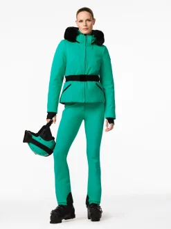 Goldbergh Hida Faux Border Ski Jacket Ice green Discount