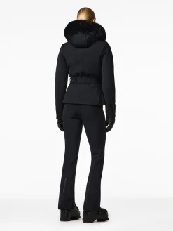 Goldbergh Hida Faux Border Ski Jacket Black Clearance