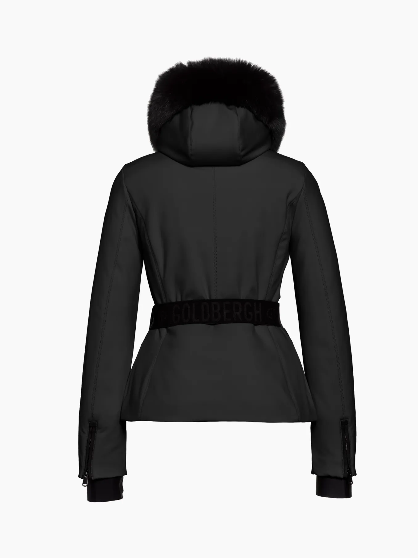 Goldbergh Hida Faux Border Ski Jacket Black Clearance