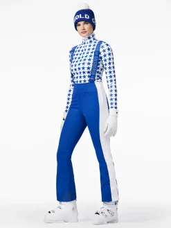 Goldbergh HIGH END Ski Pants dazzling blue Discount