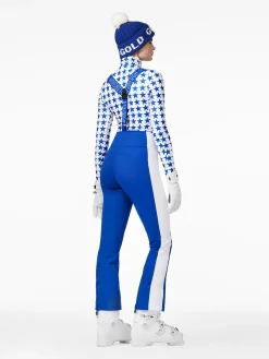 Goldbergh HIGH END Ski Pants dazzling blue Discount