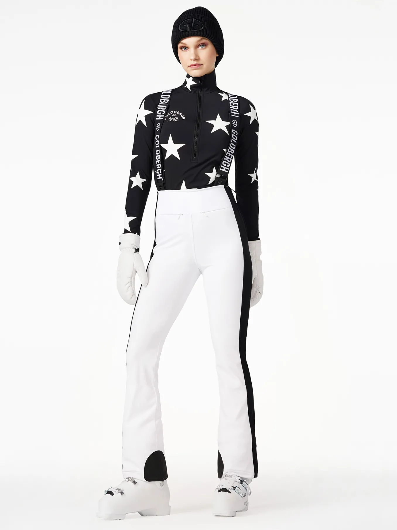 Goldbergh HIGH END Ski Pants white Sale