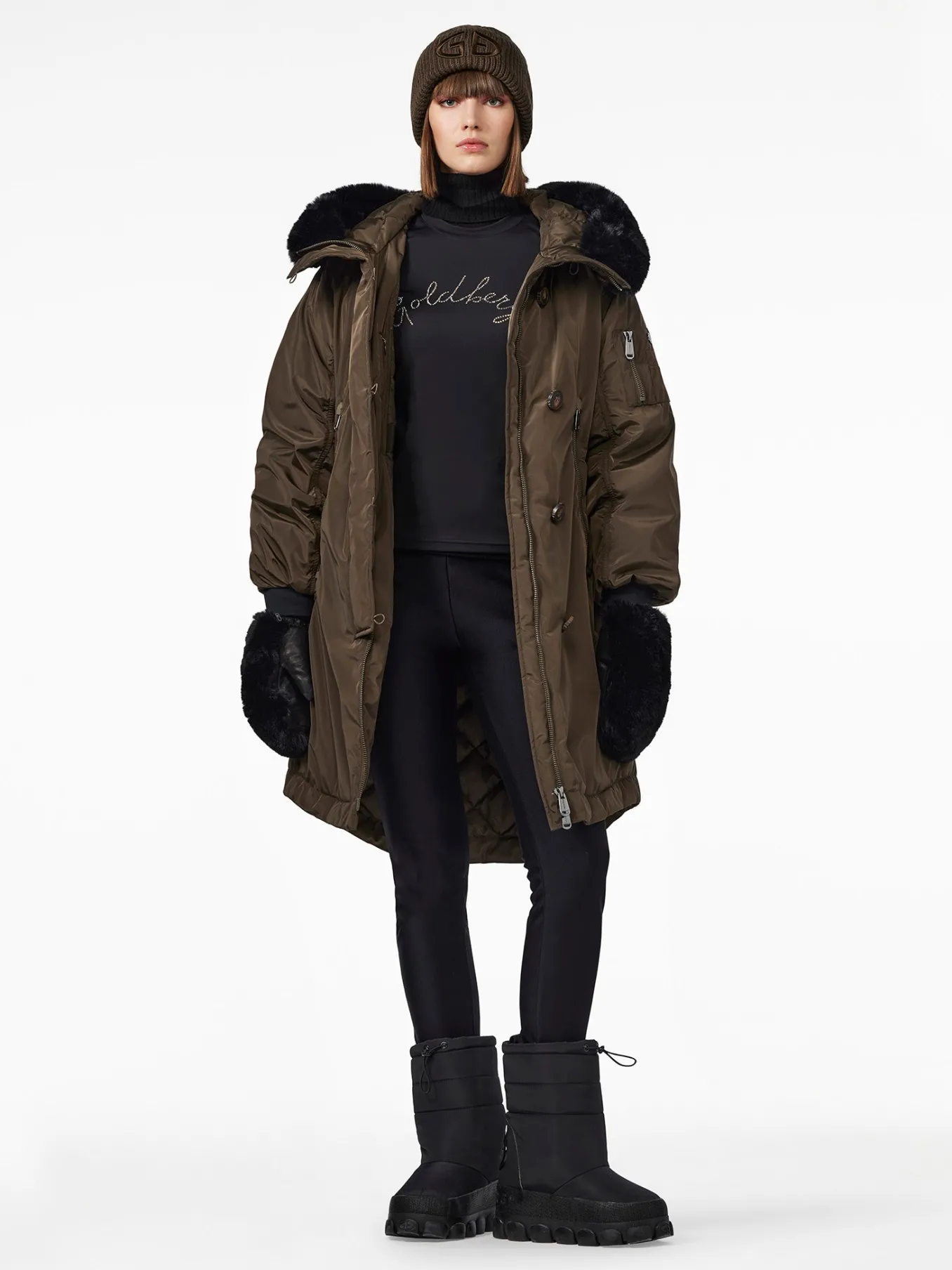Goldbergh JULIA Jacket army
