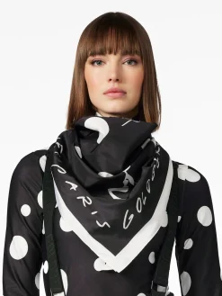 Goldbergh LA COURSE Scarf black