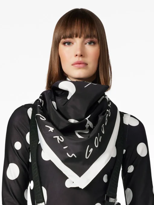 Goldbergh LA COURSE Scarf black