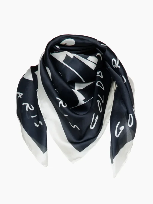 Goldbergh LA COURSE Scarf black
