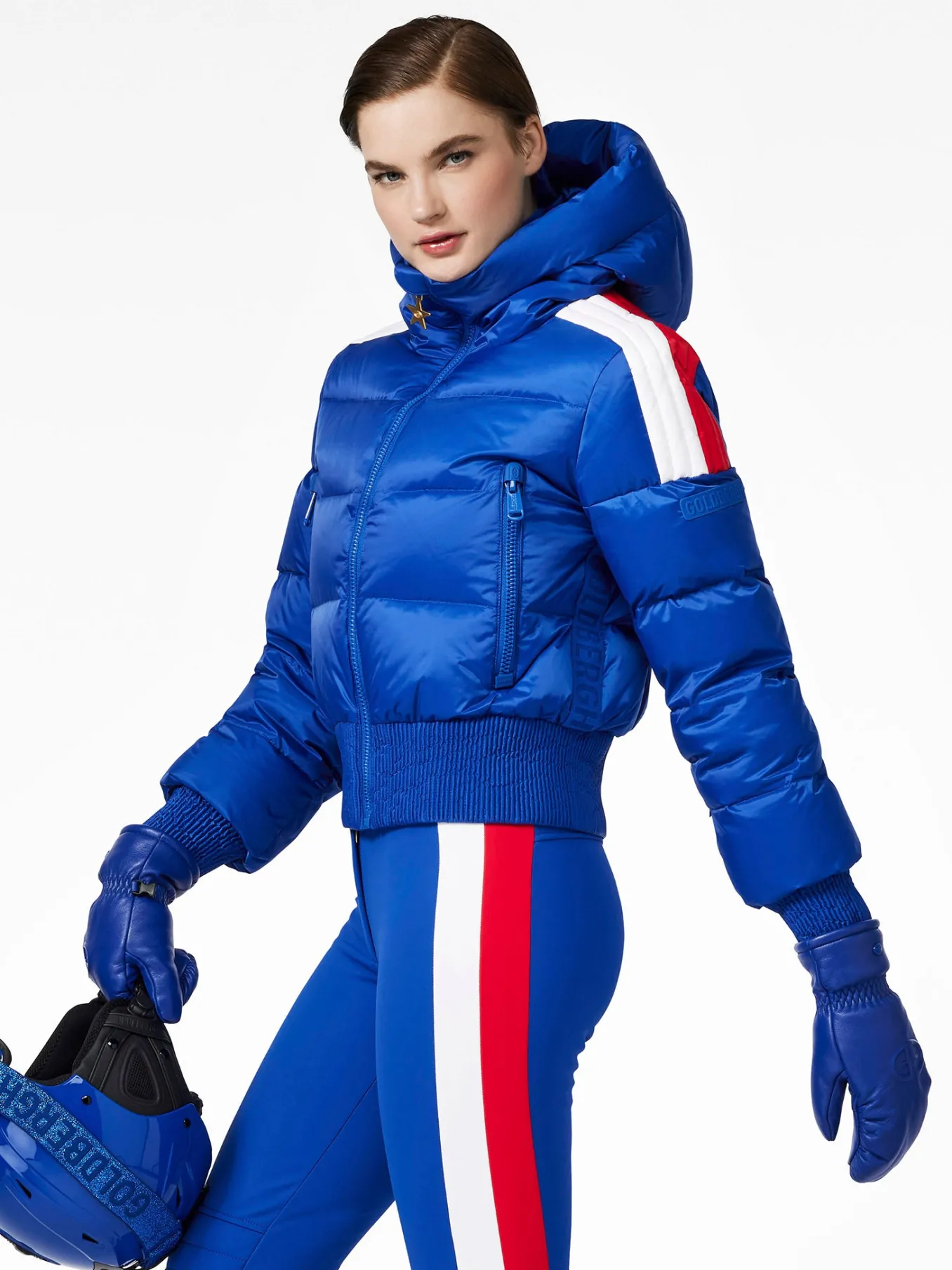 Goldbergh LA FACE Ski Jacket dazzling blue Discount