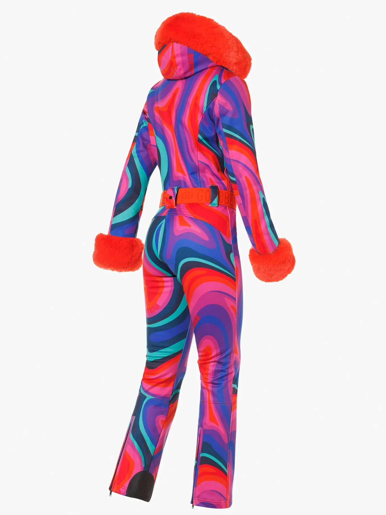 Goldbergh LA FÊTE FAUX BORDER Ski Suit absinthe rainbow Best