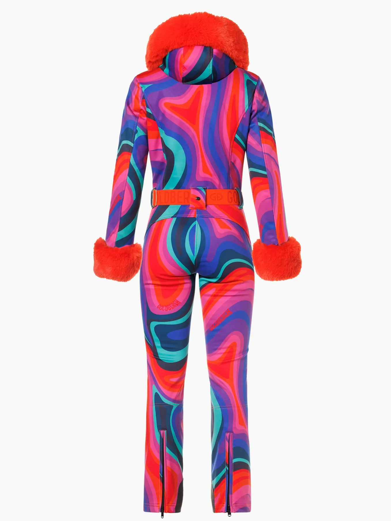 Goldbergh LA FÊTE FAUX BORDER Ski Suit absinthe rainbow Best