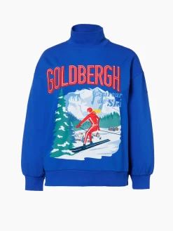 Goldbergh LA MONTAGNE Crew Neck Sweater dazzling blue Clearance