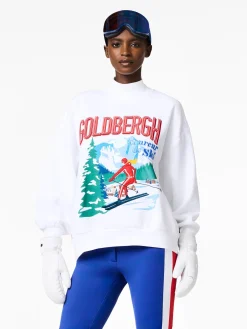 Goldbergh LA MONTAGNE Crew Neck Sweater white New