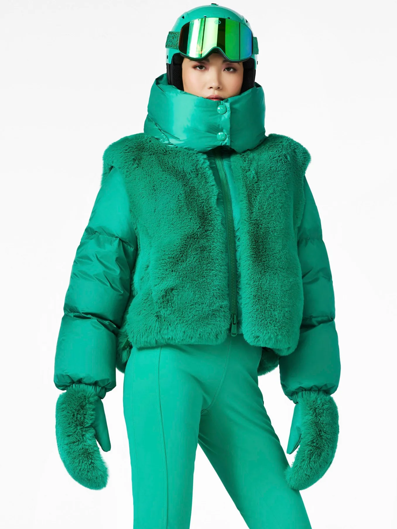 Goldbergh LA REINE Ski Jacket ice green Discount
