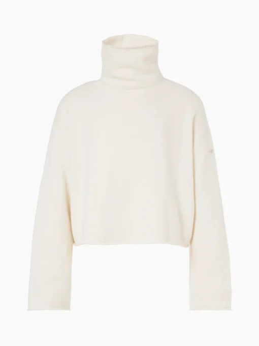 Goldbergh LOURDES Long Sleeve Knit Sweater champagne New