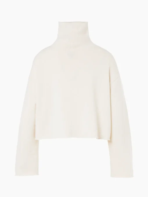 Goldbergh LOURDES Long Sleeve Knit Sweater champagne New
