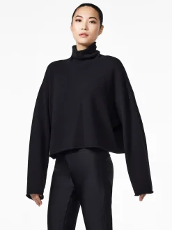 Goldbergh LOURDES Long Sleeve Knit Sweater black Online