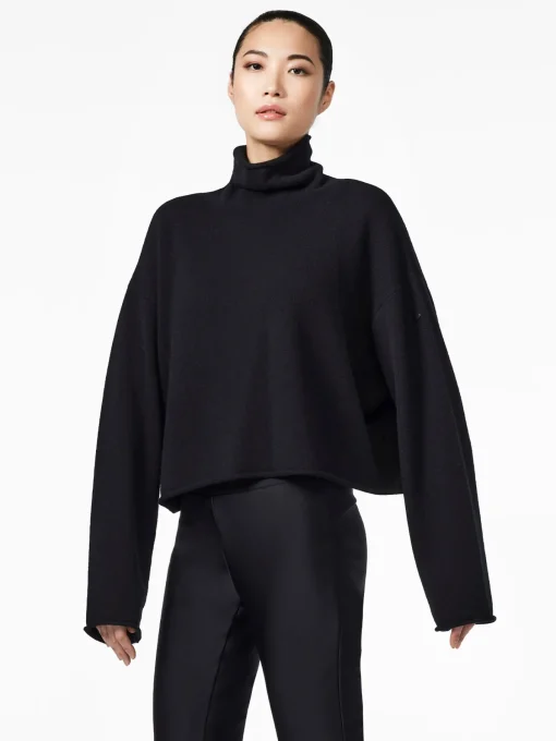 Goldbergh LOURDES Long Sleeve Knit Sweater black Online