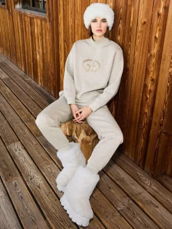 Goldbergh MA MOITIÉ Sweatpant lurex melange Clearance
