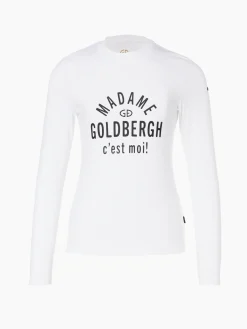Goldbergh MADAME Long Sleeve Tee white New