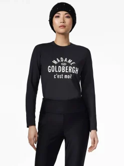 Goldbergh MADAME Long Sleeve Tee black Sale