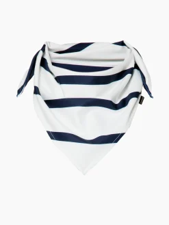 Goldbergh MARINE Scarf breton stripe cream/blue Clearance