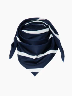 Goldbergh MARINE Scarf breton stripe blue/cream Discount