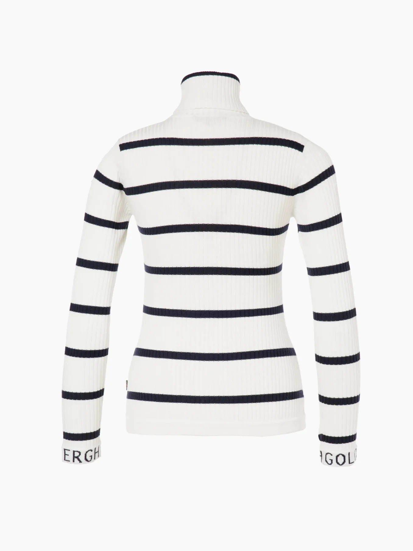 Goldbergh MIMI Long Sleeve Knit Sweater breton stripe cream/blue New