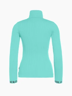 Goldbergh MIRA Long Sleeve Knit Sweater ice green