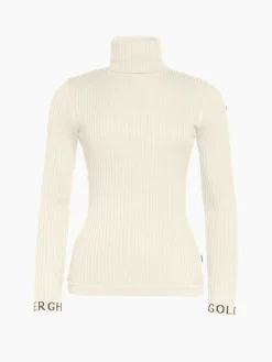 Goldbergh MIRA Long Sleeve Knit Sweater champagne Discount