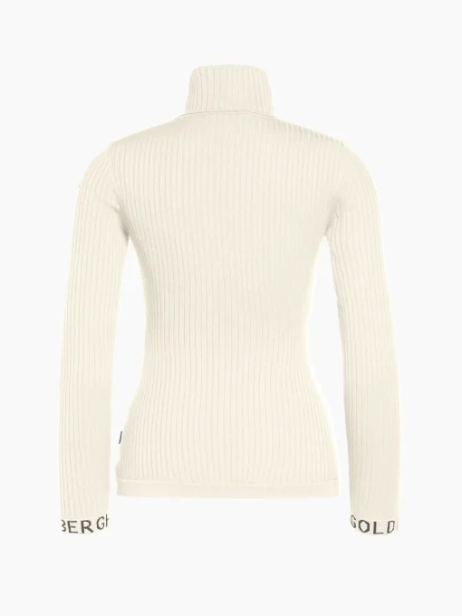 Goldbergh MIRA Long Sleeve Knit Sweater champagne Discount