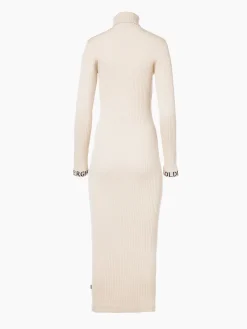 Goldbergh MIREILLE Long Sleeve Knit Dress champagne Discount