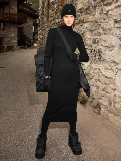 Goldbergh MIREILLE Long Sleeve Knit Dress black Online