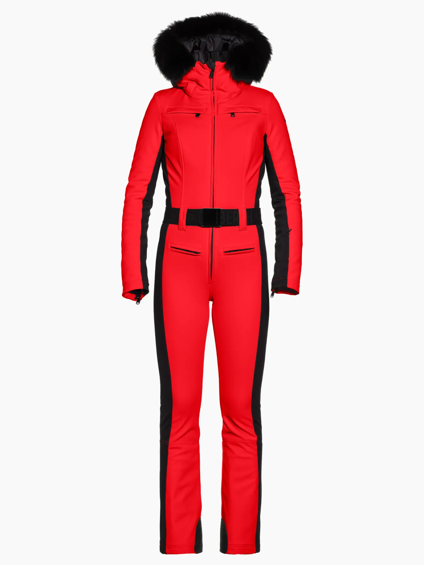 Goldbergh PARRY FAUX BORDER Ski Suit flame Hot