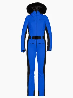 Goldbergh PARRY FAUX BORDER Ski Suit dazzling blue Discount