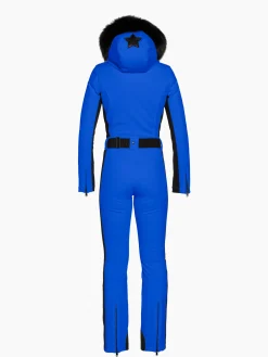 Goldbergh PARRY FAUX BORDER Ski Suit dazzling blue Discount