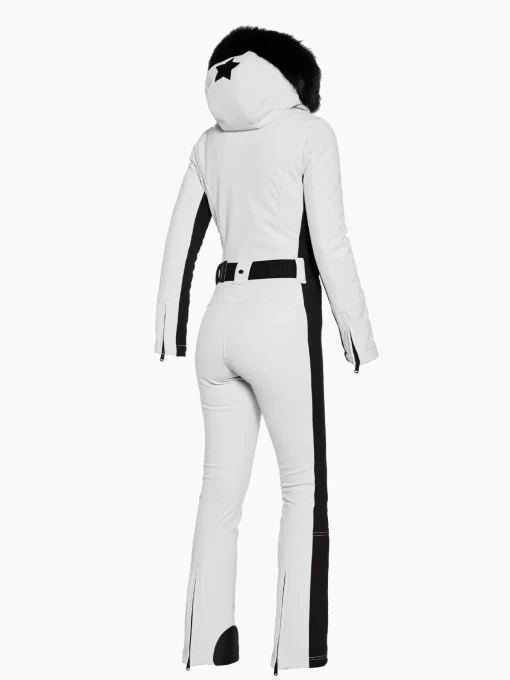 Goldbergh PARRY FAUX BORDER Ski Suit white Clearance