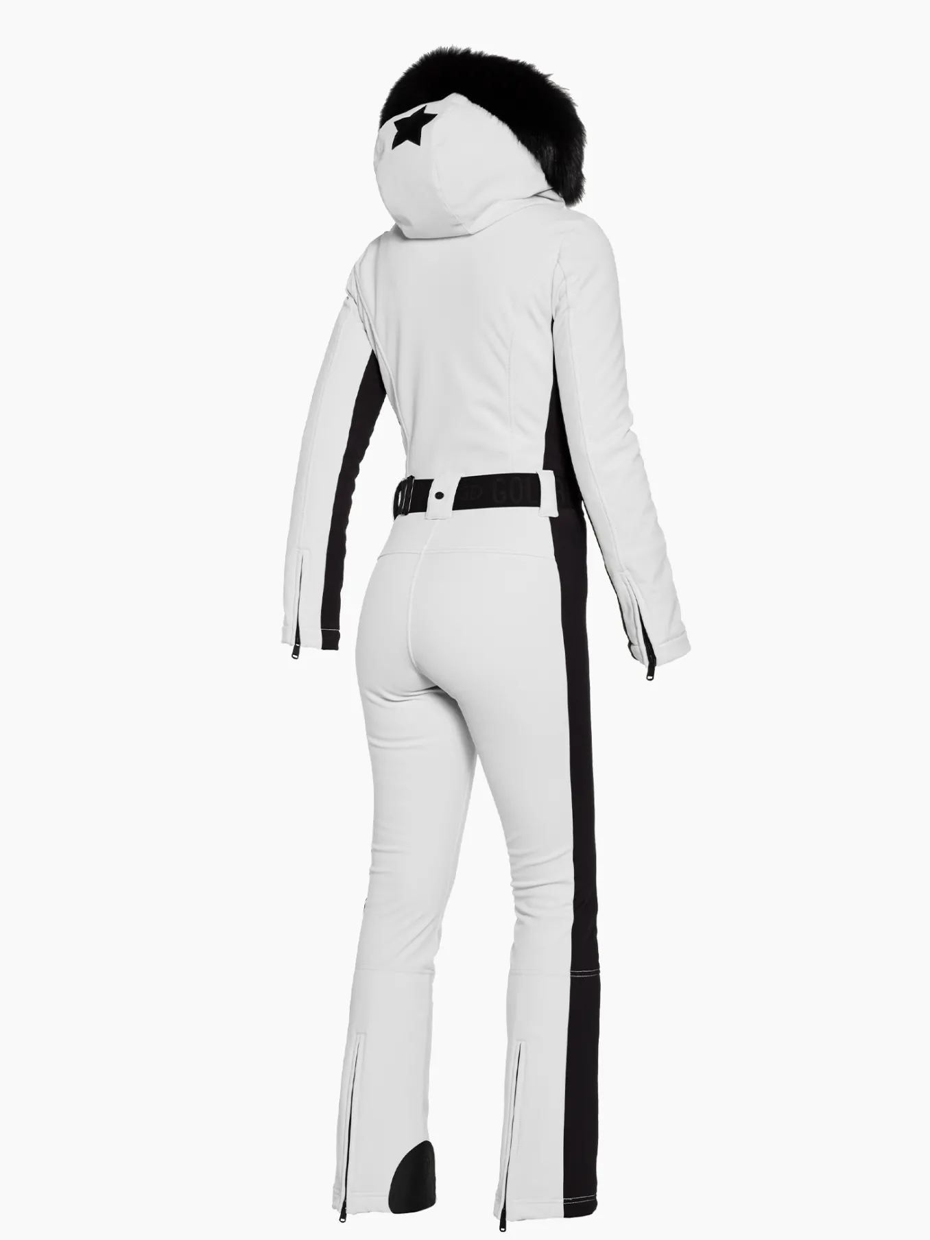 Goldbergh PARRY FAUX BORDER Ski Suit white Clearance