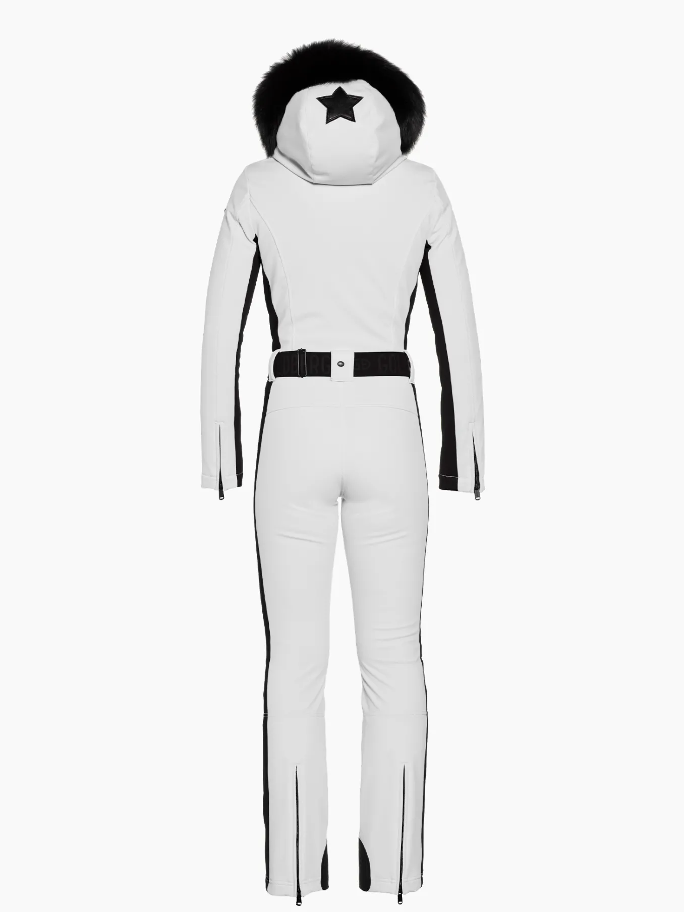 Goldbergh PARRY FAUX BORDER Ski Suit white Clearance