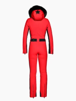 Goldbergh PARRY LONG FAUX BORDER Ski Suit flame