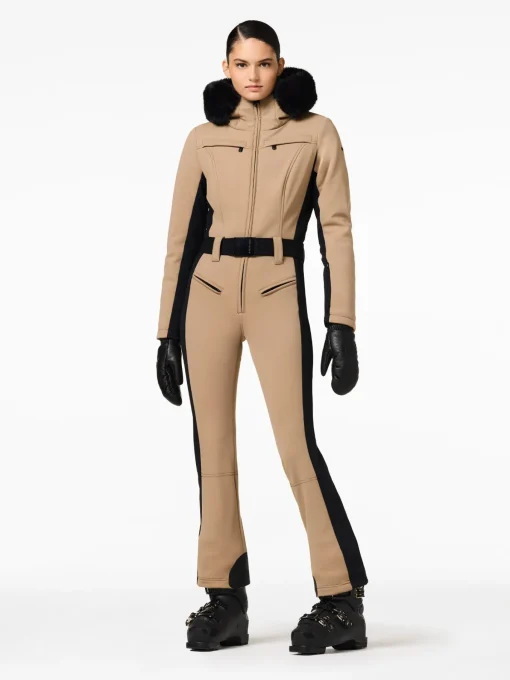 Goldbergh PARRY LONG FAUX BORDER Ski Suit marmottes