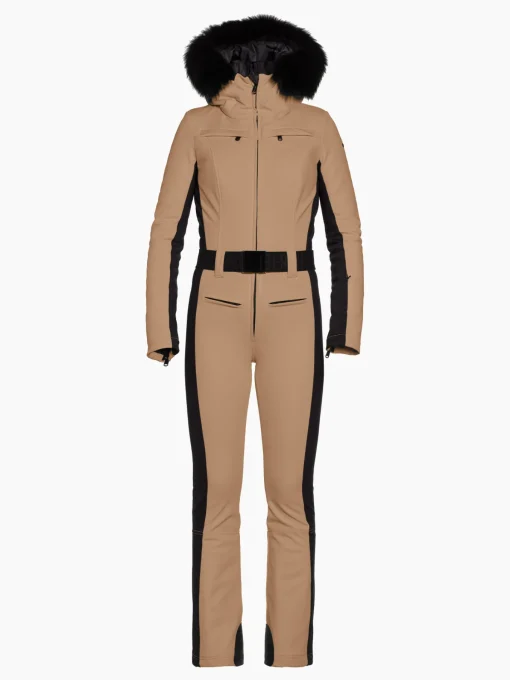 Goldbergh PARRY LONG FAUX BORDER Ski Suit marmottes