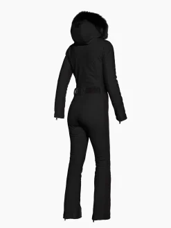 Goldbergh PARRY LONG FAUX BORDER Ski Suit black Best