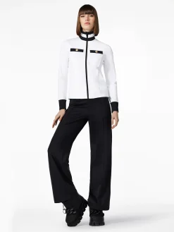 Goldbergh RENÉE Full Zip Cardigan white Discount